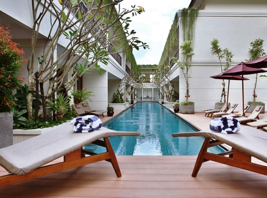 Seminyak Lagoon All Suites Hotel Kültér fotó